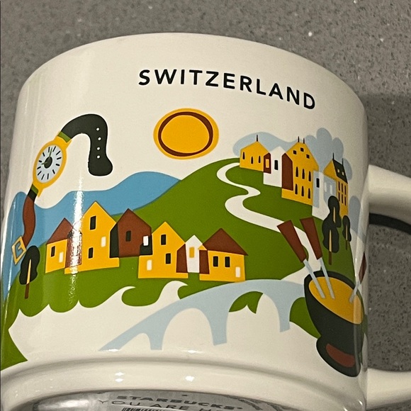 💚NWT💛Starbucks SWITZERLAND - YOU ARE HERE COLLECTION Coffee Tea Mug - Picture 2 of 9